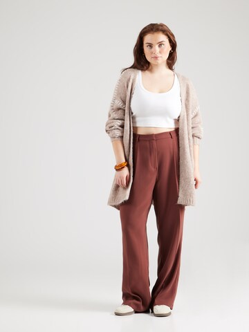 ONLY Carmakoma Knit cardigan 'CARZOLINA' in Grey