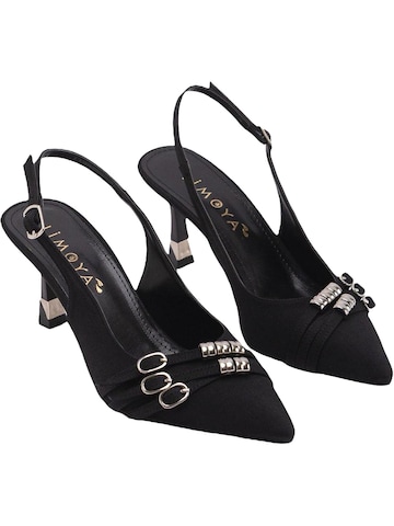 Limoya Slingpumps 'Rosig' in Zwart