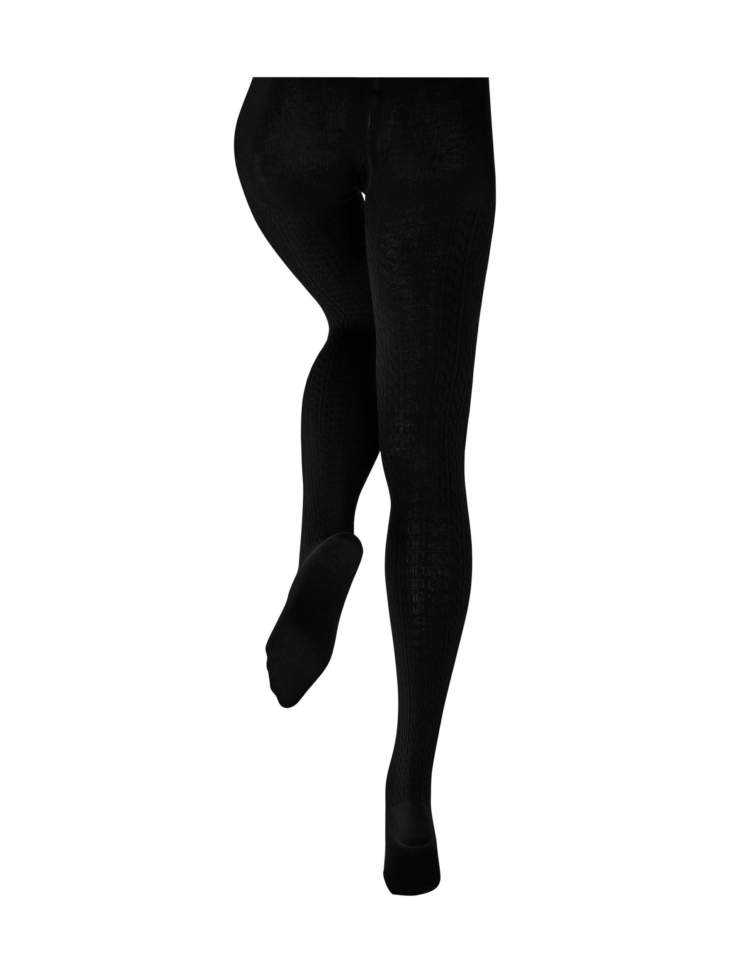 BURLINGTON Strumpfhose 'Cosy Cottage'‌‌‌‌ in Schwarz