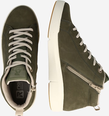 Rieker EVOLUTION High-Top Sneakers in Green