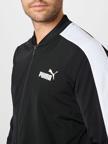 PUMA Trainingsanzug in Schwarz