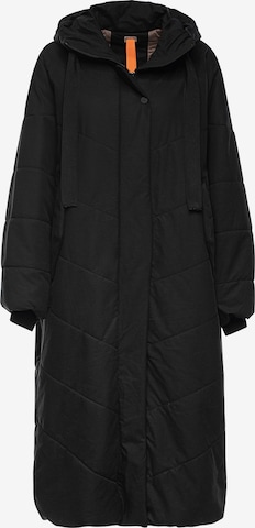 Manteau d’hiver 'AURA' g-lab en noir : devant