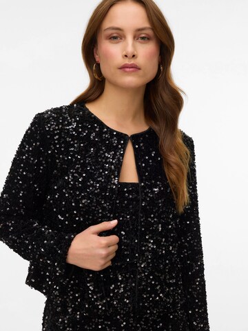 VERO MODA Knit cardigan 'VMBELLA' in Black