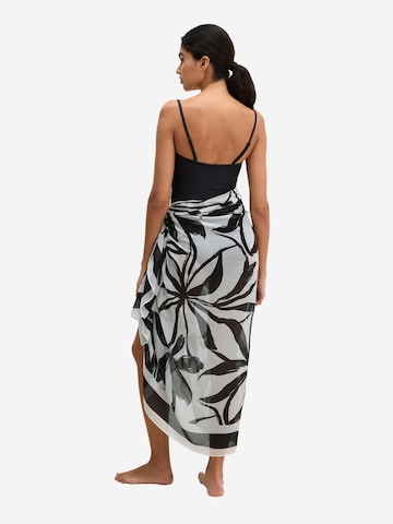 Marc O'Polo Pareo ' Abstract Flower ' in Schwarz
