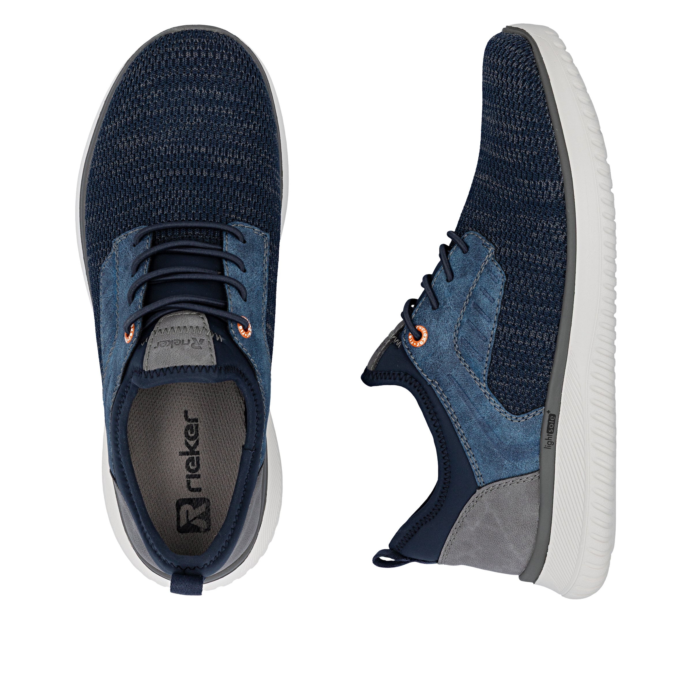 Slip on Rieker en bleu