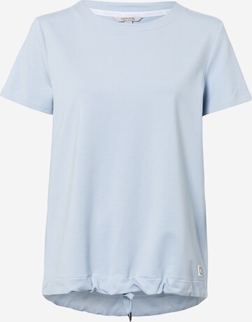 comma casual identity - Camiseta en azul: frente