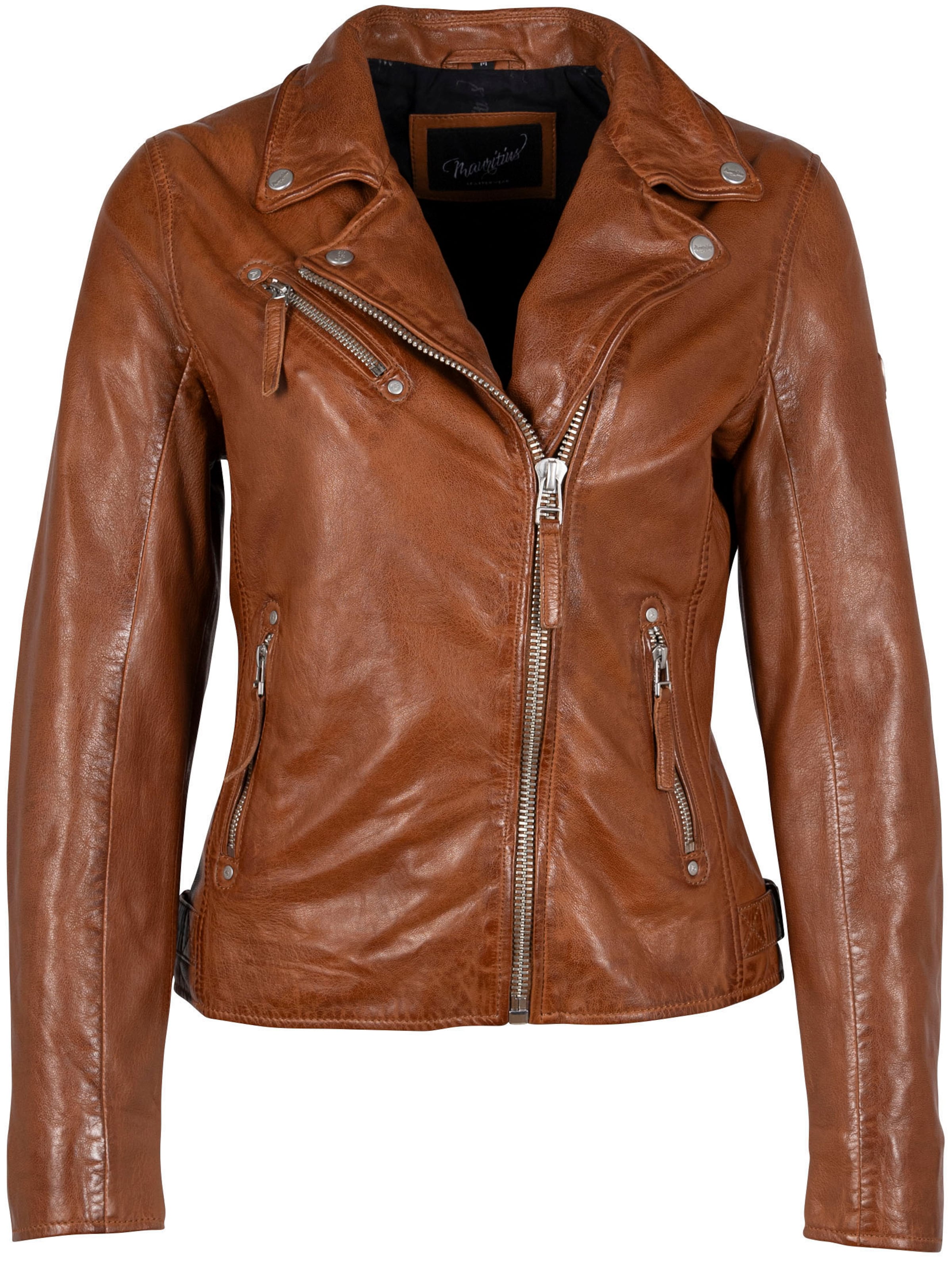 Gipsy by Mauritius Overgangsjakke 'Paige' i brun: forside