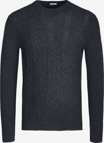 Pull-over 'Malo Optimum Kaschmir Pullover Antrahrazit' Malo en gris : devant