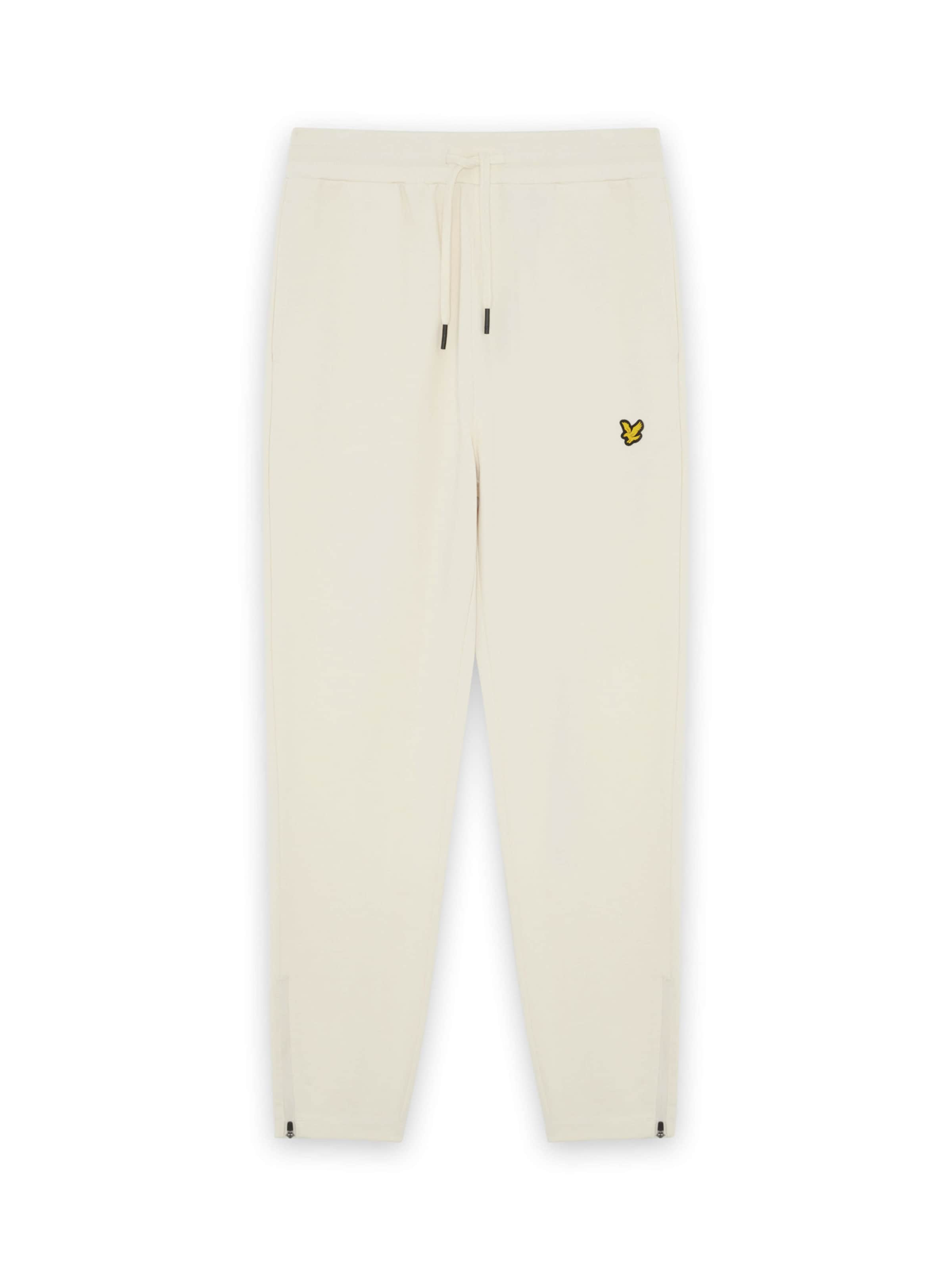 Lyle & Scott Broek in de kleur Crème / Geel, Productweergave