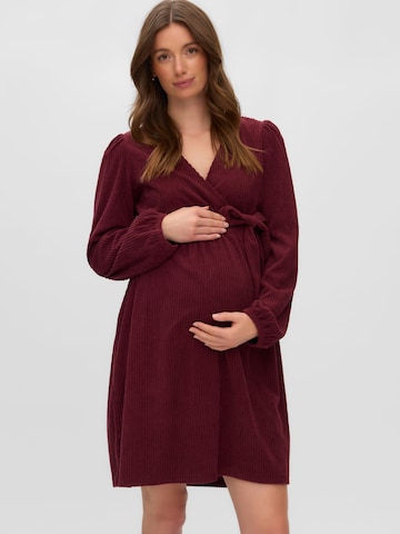 Robe 'MLBrooke' MAMALICIOUS en rouge : devant
