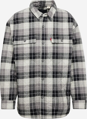 balts LEVI'S ® Starpsezonu jaka 'Bernal Heights Overshirt': no priekšpuses