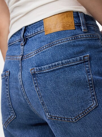 PIECES Baggy Jeans 'PCGRACE' in Blue