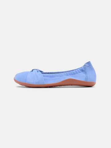 BÄR Ballet Flats 'Elly' in Blue: front