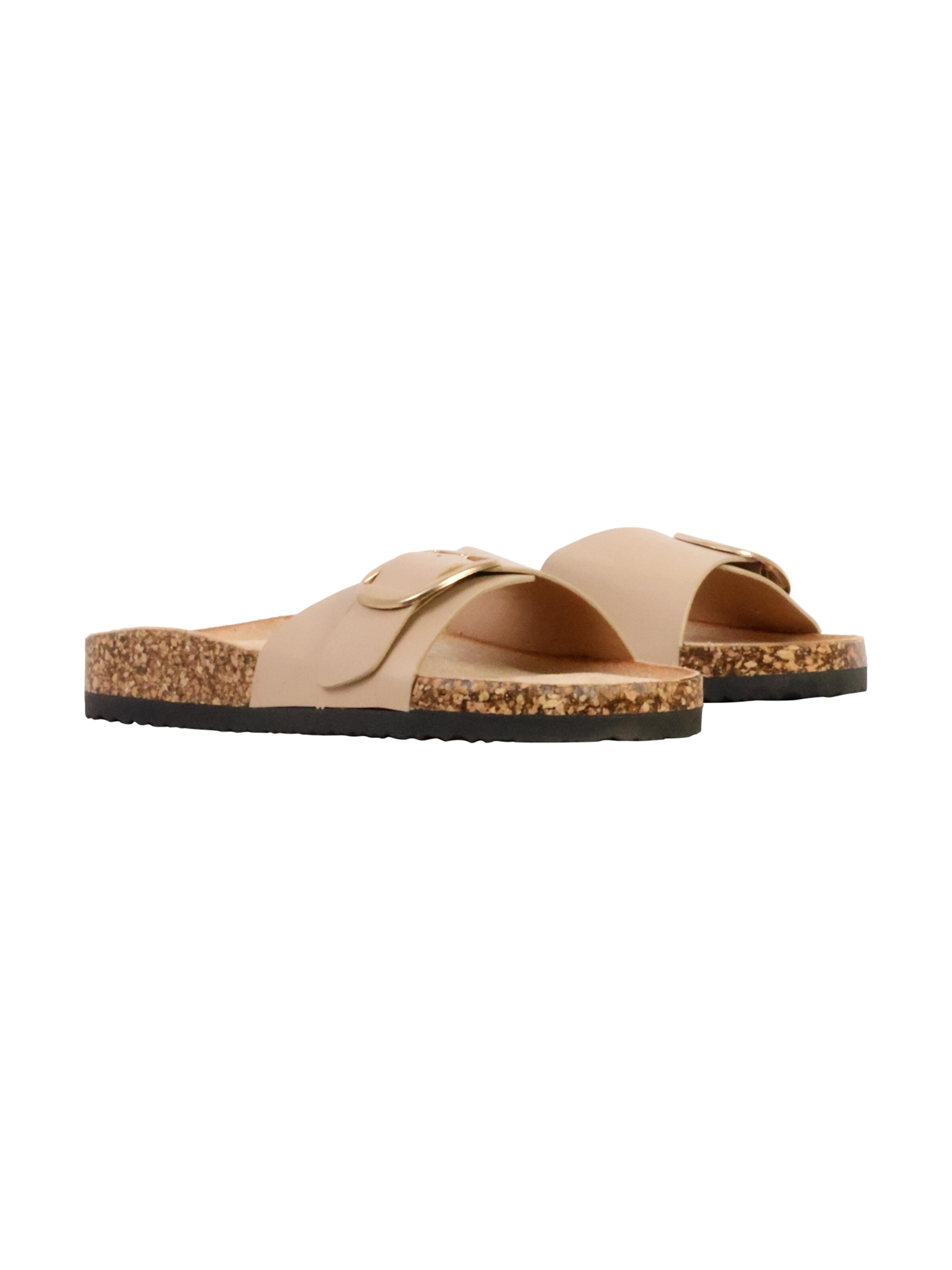 POTI PATI - Zapatos abiertos 'Supermodische Pantoletten zum Hineinschlüpfen' en beige