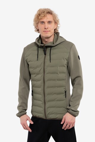 Jachetă  fleece funcțională 'ARZBERG' de la ICEPEAK pe verde: față