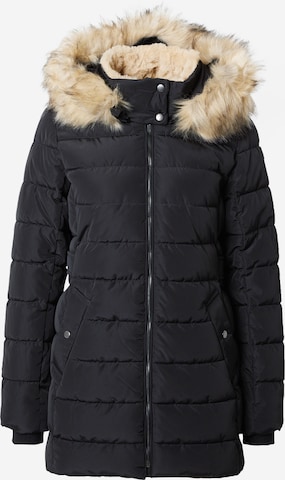 Manteau d’hiver 'CAMILLA' ONLY en noir : devant