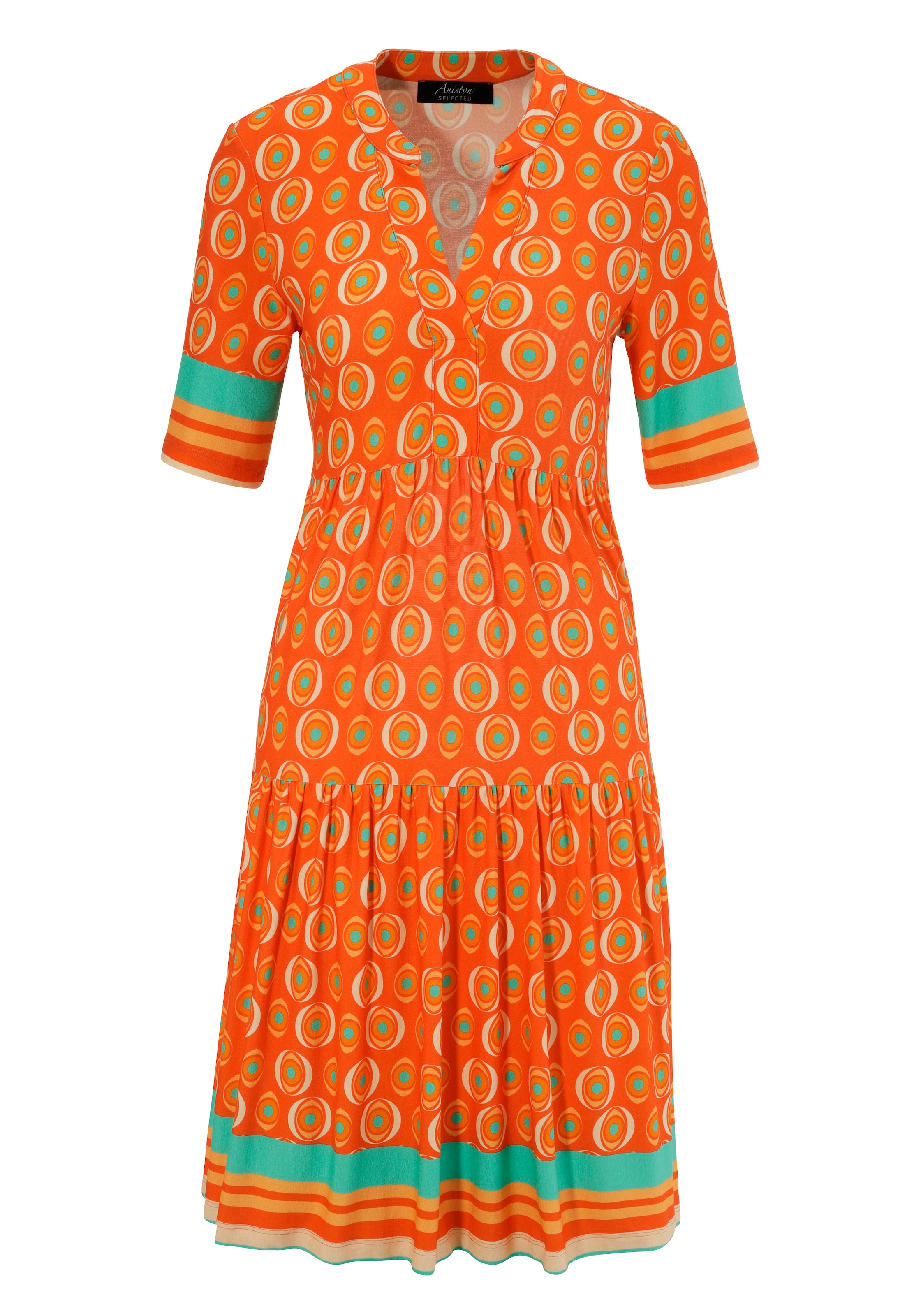 Aniston SELECTED Kleid in Orange: Vorderseite