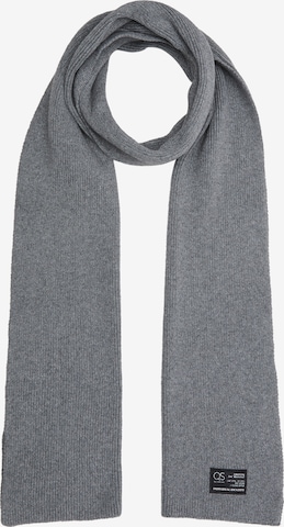 QS Scarf in Grey: front