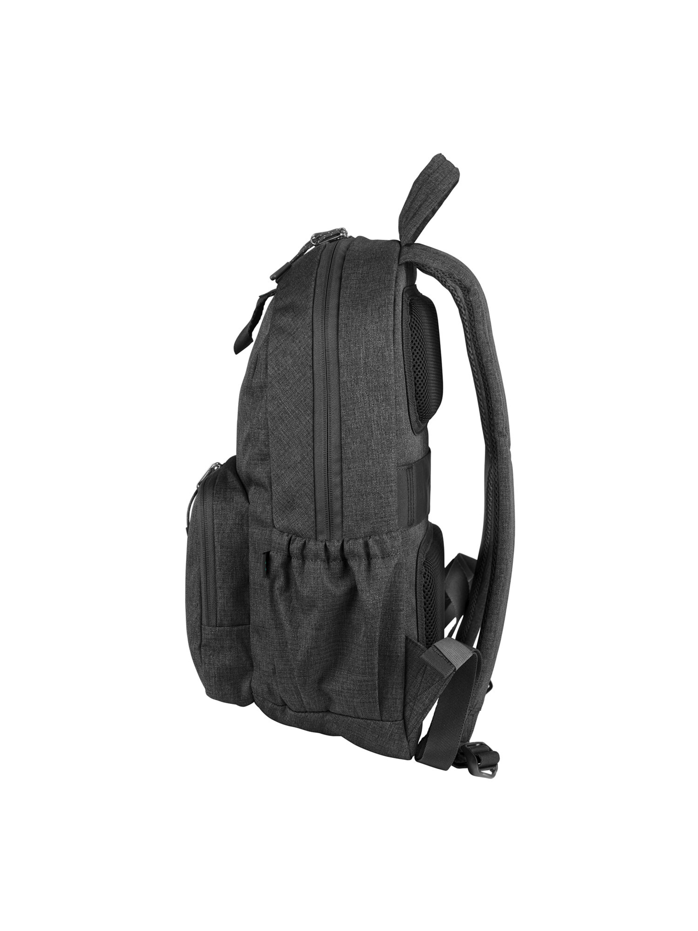 Zaino 'Zaino Unisex Tucano Poliestere con Zip - 29x42,5x14 cm' di TUCANO in nero