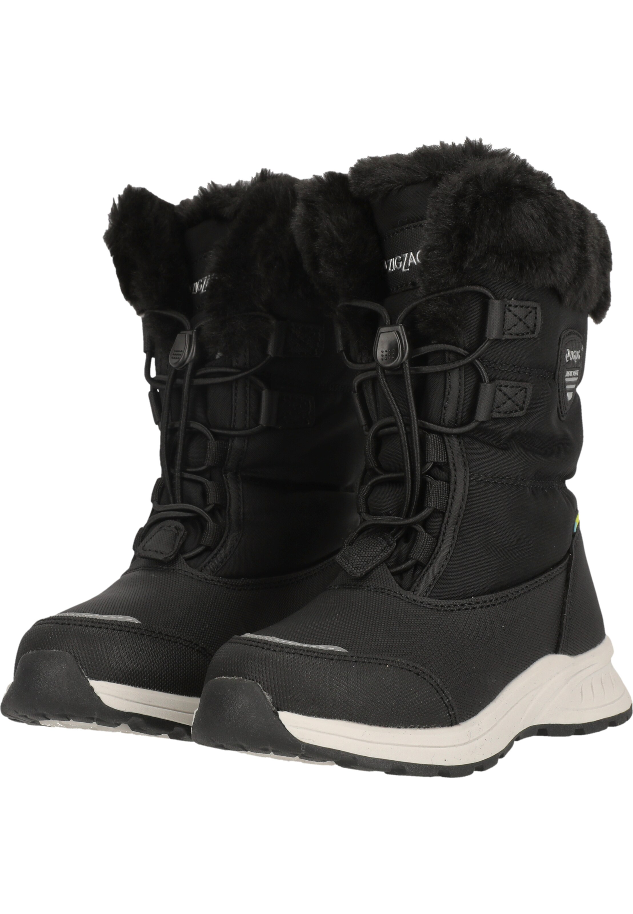 ZigZag Snowboots 'Wesend' in Zwart