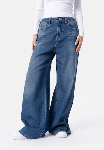 Elias Rumelis Wide Leg Jeans 'Kalea' in Blau: Vorderseite