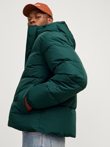 žalia JACK & JONES Žieminė striukė 'JJEBRADLEY'