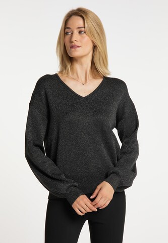 usha BLACK LABEL Sweater in Black: front
