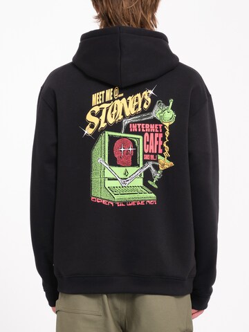 Volcom Sweatshirt 'Noder' in Zwart: voorkant