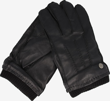 Gants bugatti en noir