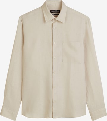 Marc O'Polo Button Up Shirt in Beige: front