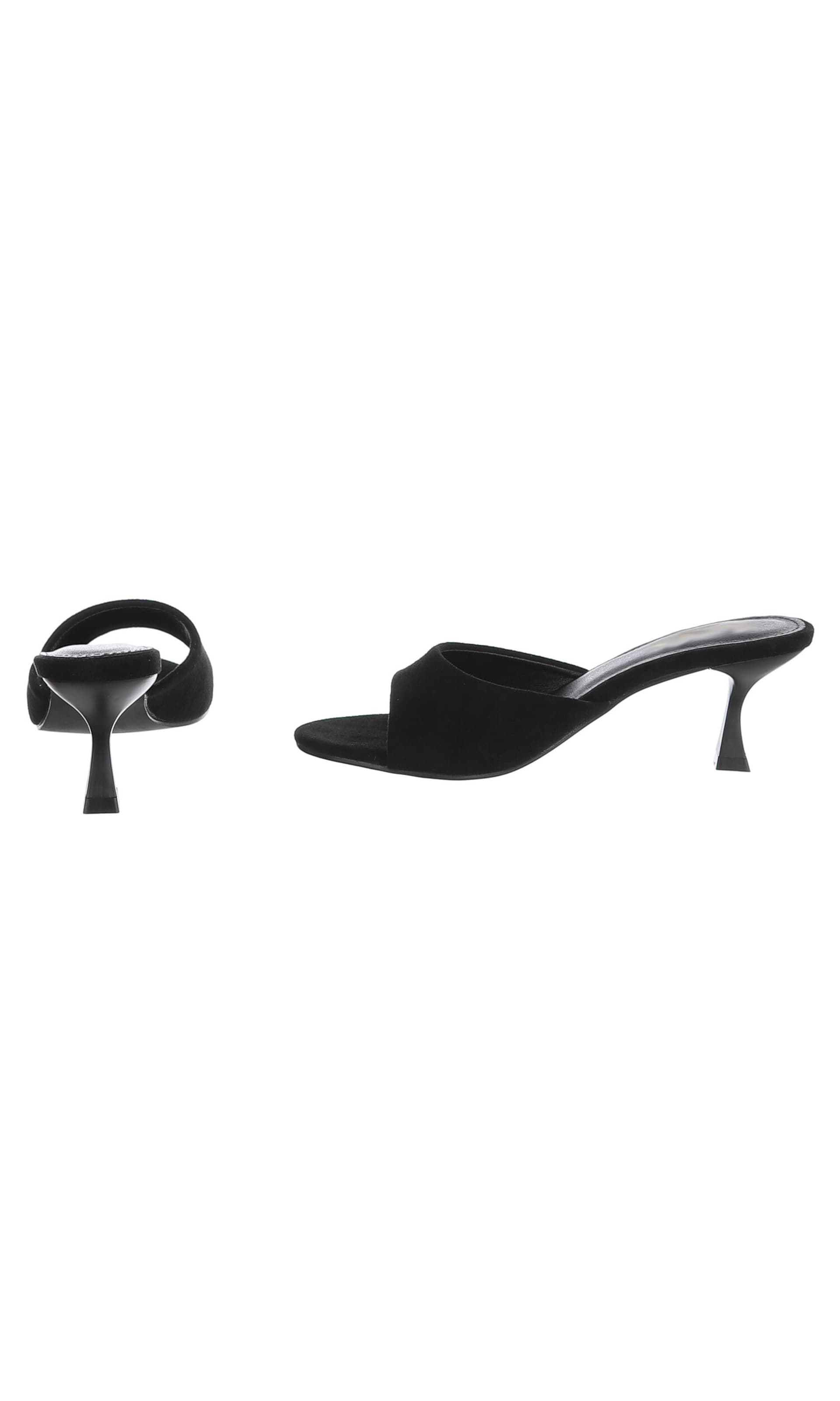 Ital-Design Pantolette in Schwarz