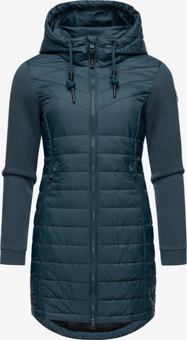 Manteau d’hiver Ragwear en bleu : devant