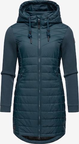 Ragwear Winter coat in Blue: front
