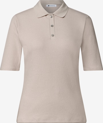 STREET ONE Shirt in Beige: Vorderseite