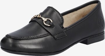 Rieker Classic Flats in Black: front