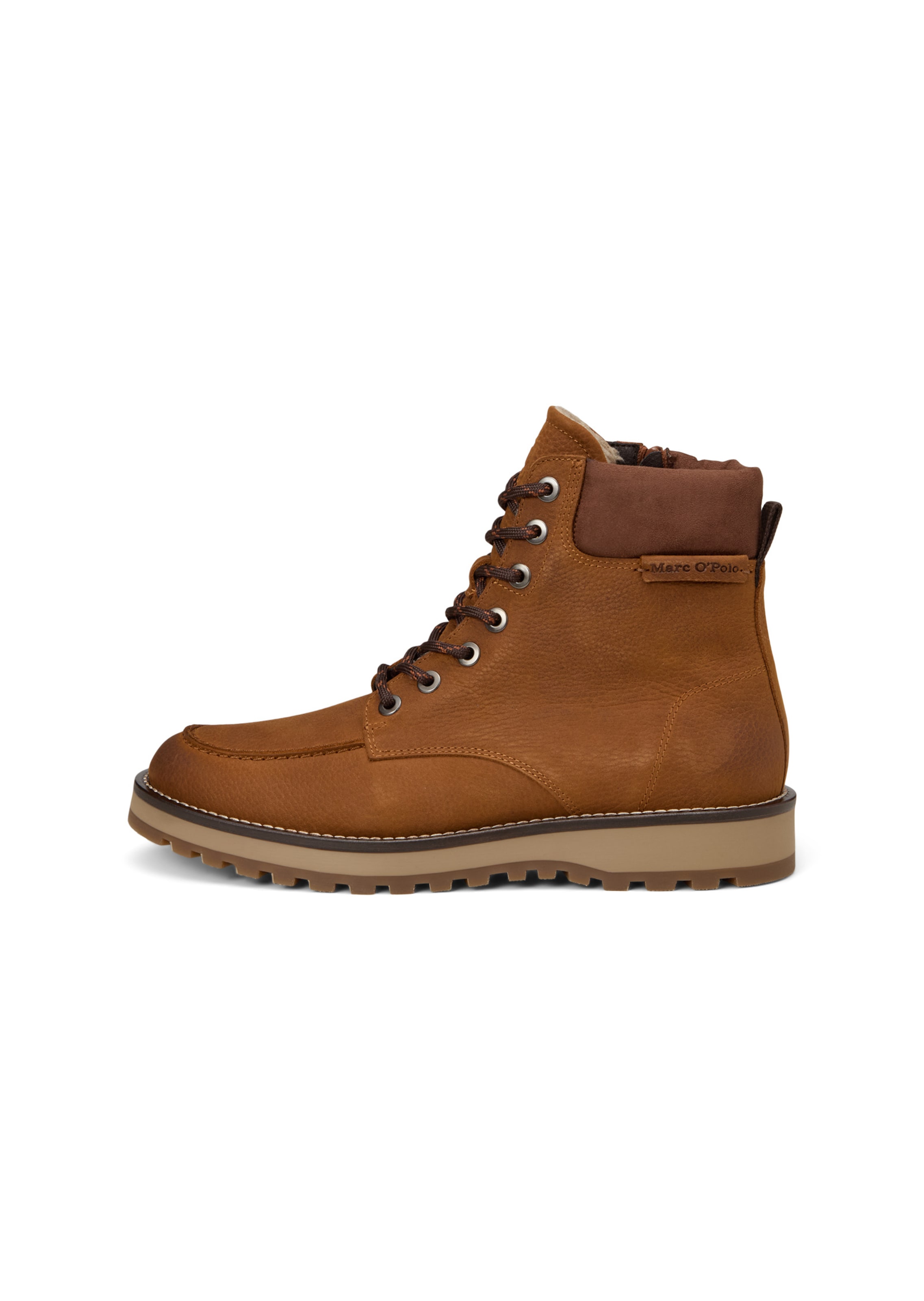 Marc O'Polo Schnürboots 'Jack' in Beige: Seite