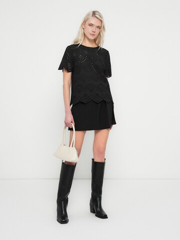 PIECES Bluse 'PCVILDE' in Schwarz