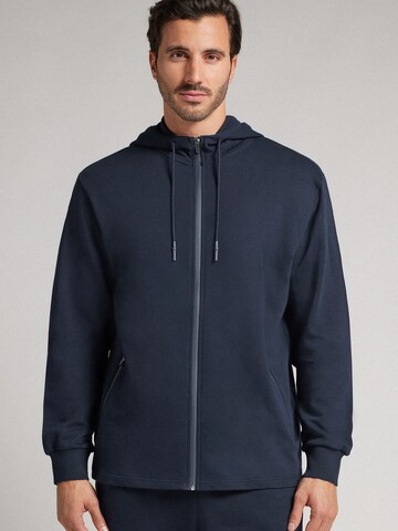 IUMAN Intimissimi Uomo Pullover in Blau: Vorderseite