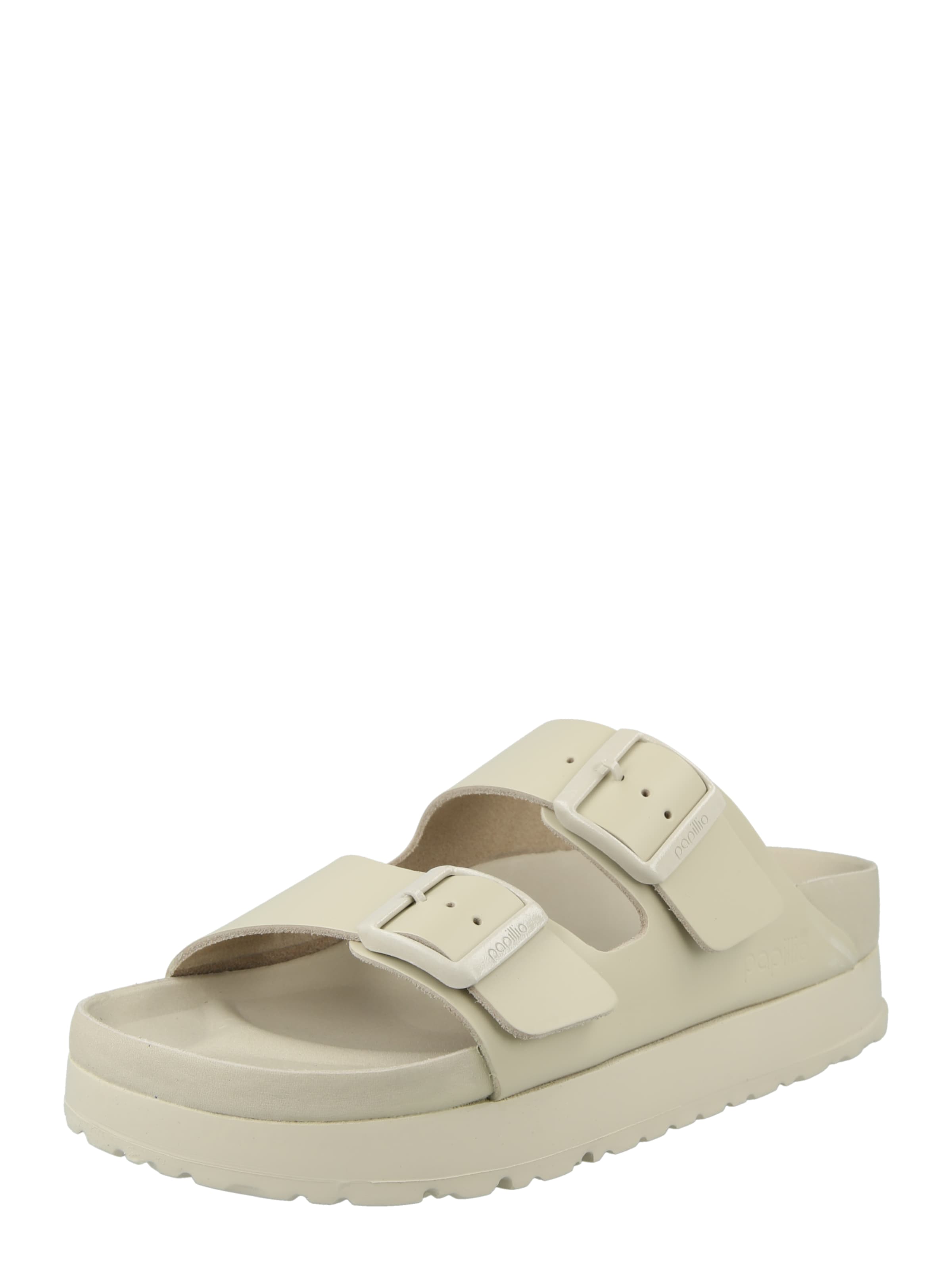 BIRKENSTOCK Muiltjes 'Arizona' in Beige: voorkant