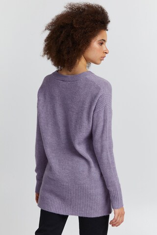 ICHI Sweater 'KAMARA' in Purple