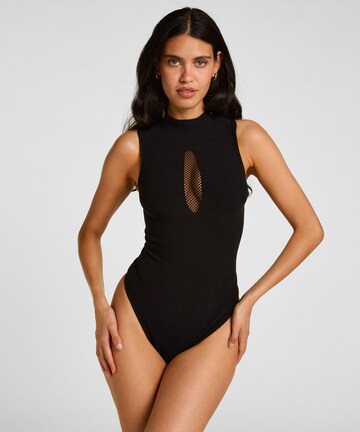 Hunkemöller Body in Schwarz: Vorderseite