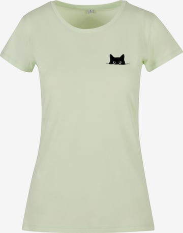Urban Classics Shirt in Groen: voorkant