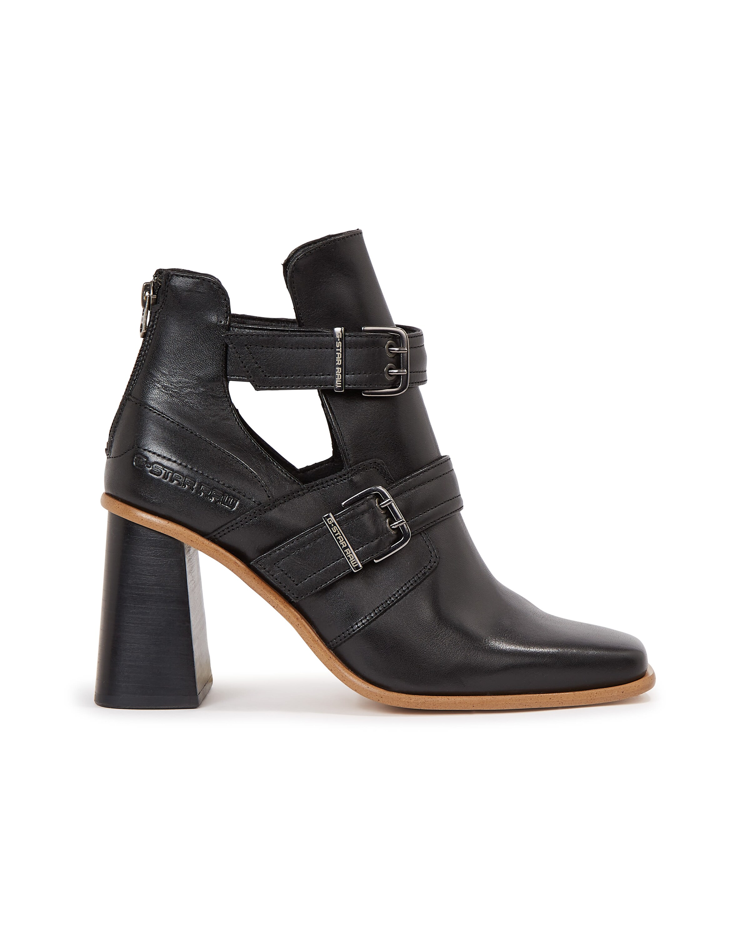 G-STAR Boots 'Ringer Mid Strap Boots' in Black