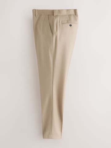Next Slimfit Ráncos nadrág - bézs