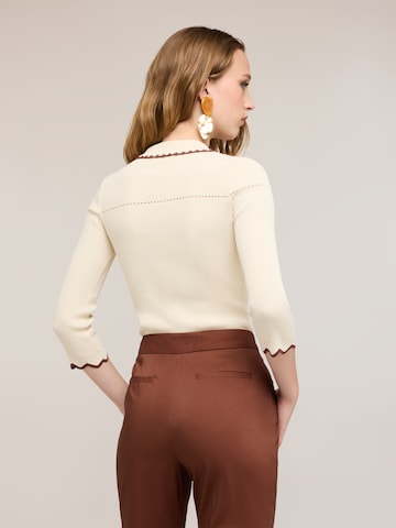 Pull-over MOTIVI en beige