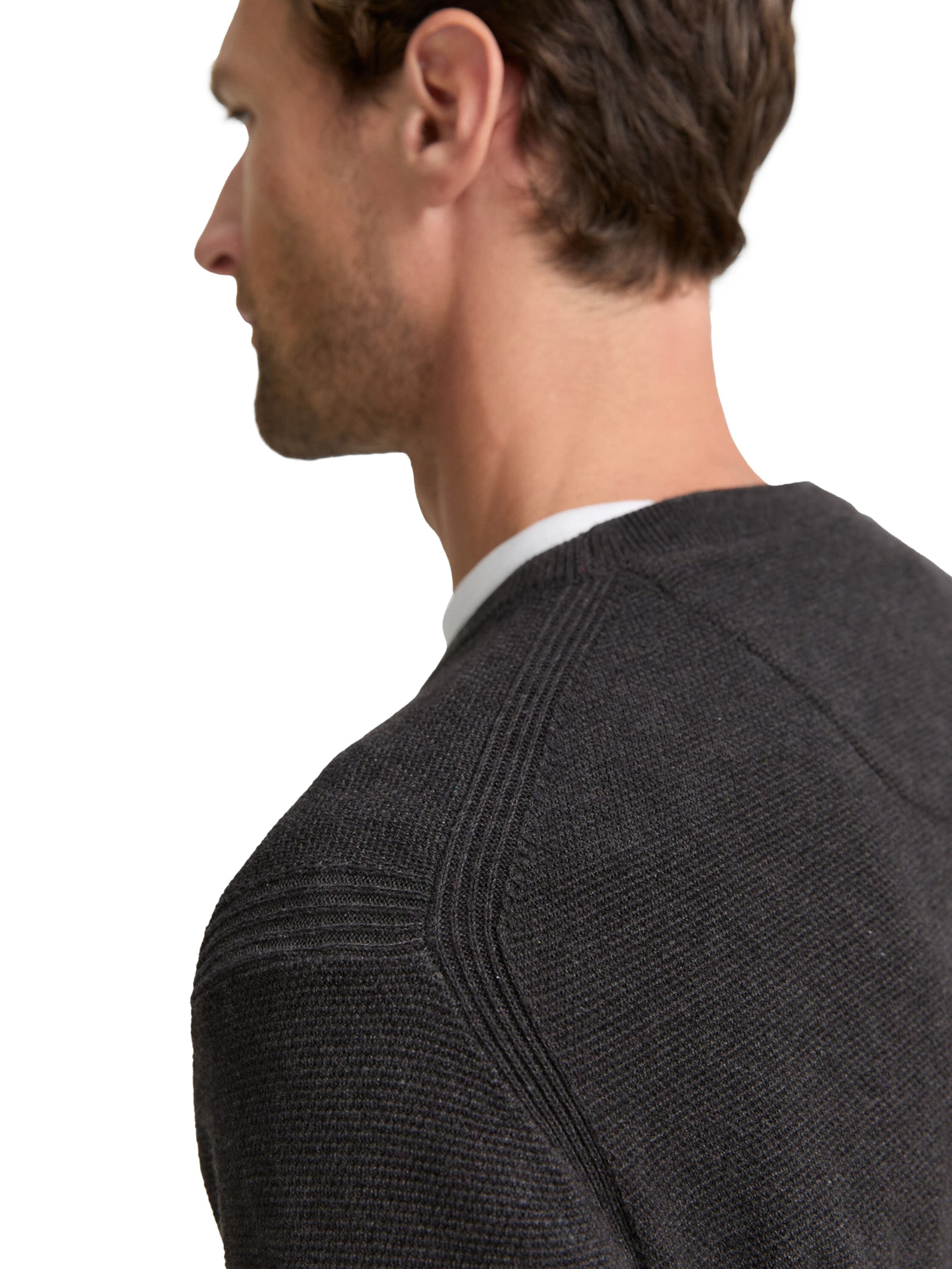 TOM TAILOR Pullover in Schwarz