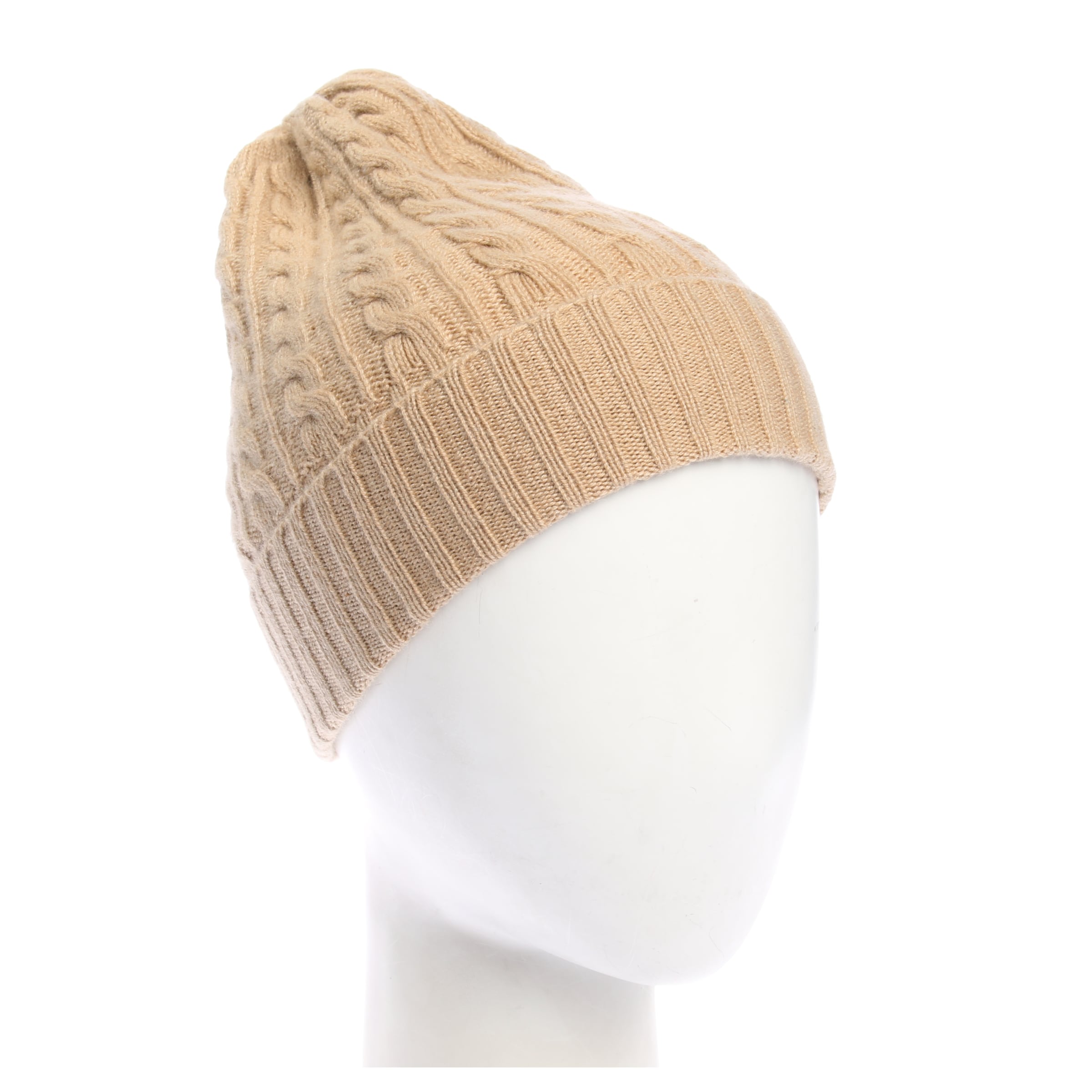 Max Mara Mütze XS-XL in Braun: Vorderseite