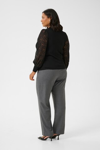 KAFFE CURVE Blouse 'Nioma' in Black