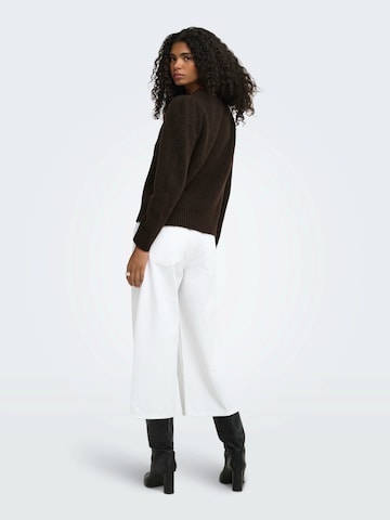 ONLY Sweater 'ONLVIGGA' in Brown