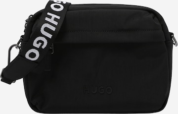 HUGO - Bolso de hombro 'Luka' en negro: frente